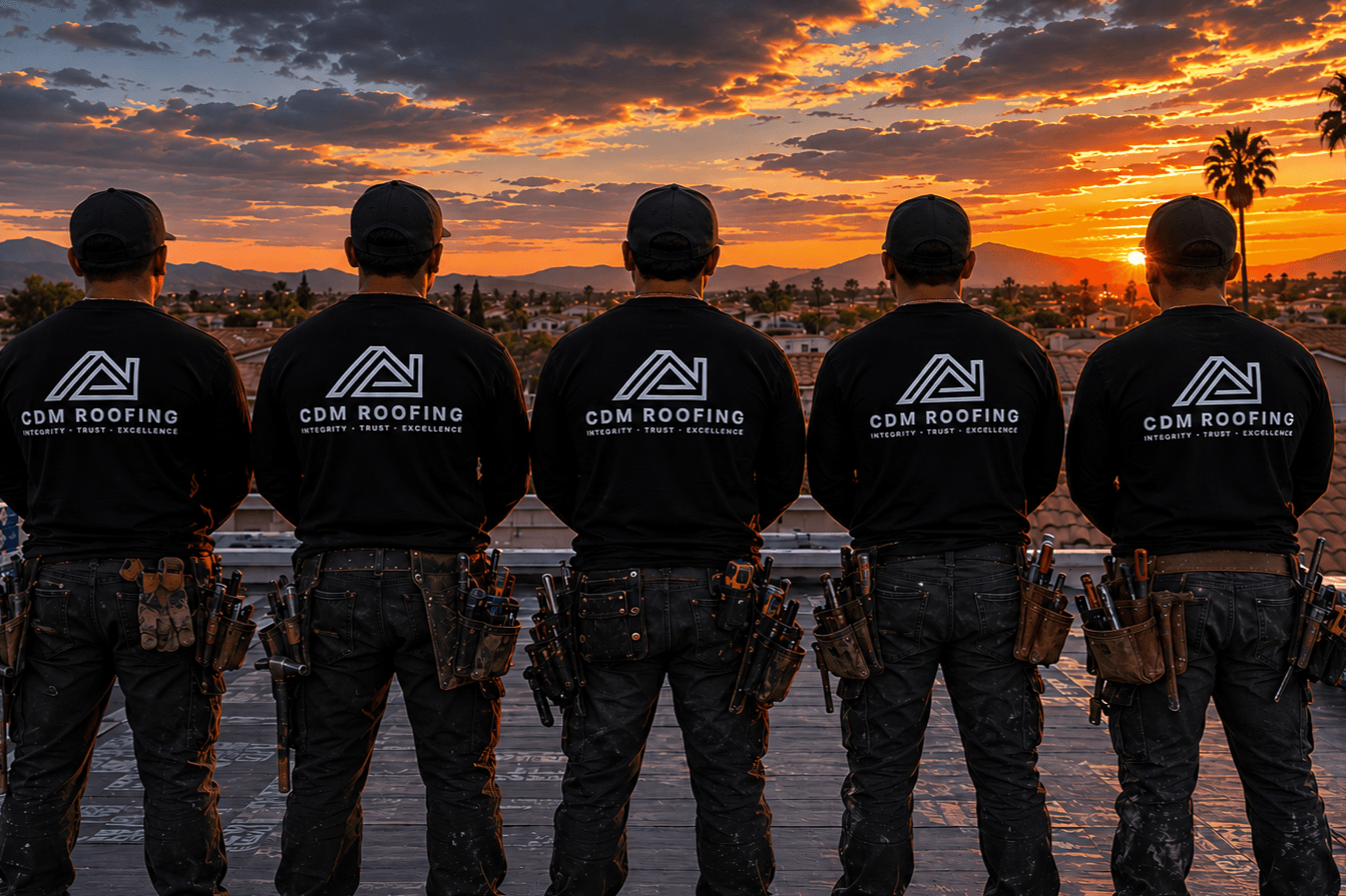 CDM Roofing team